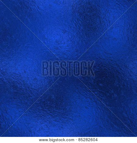 Blue Foil Seamless Background Texture