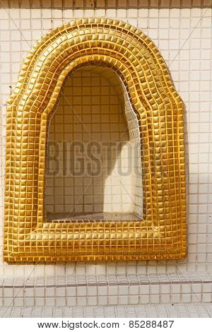 Window    Gold     Bangkok  Thailand Incision Of The