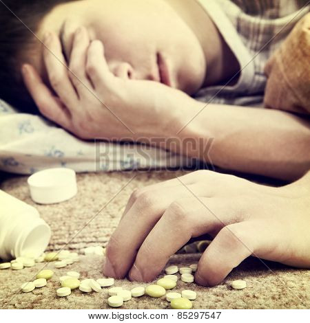 Teenager With The Pills