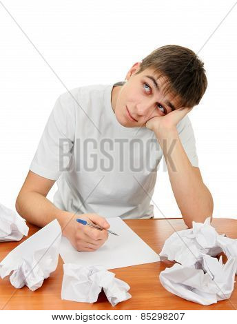 Teenager Compose A Letter