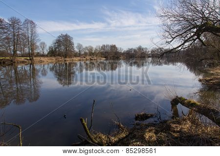 River In Spring