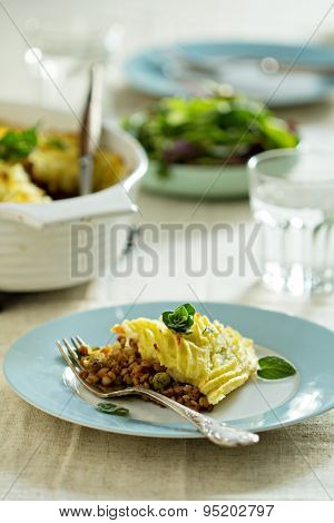 Vegan shepherd pie