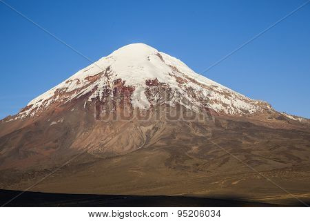 Chimborazo Volcano At Sunset