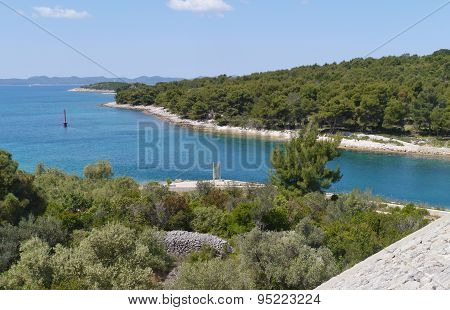 The Croatian Zdrelac strait