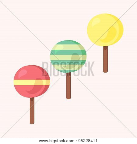 Vector Set Of Ice-creams