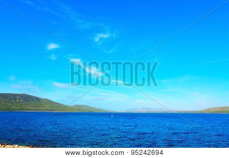Blue Sky Over Porto Conte Coast