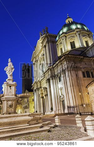 New Cathedral In Brescia In Italy