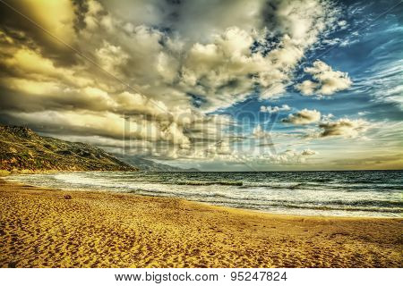 La Speranza Beach At Dusk