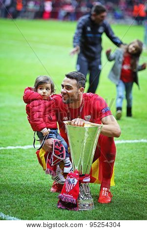 Vicente Iborra Of Fc Sevilla
