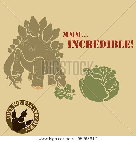 vegetarian dinosaur
