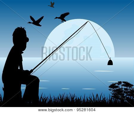 Night fishing