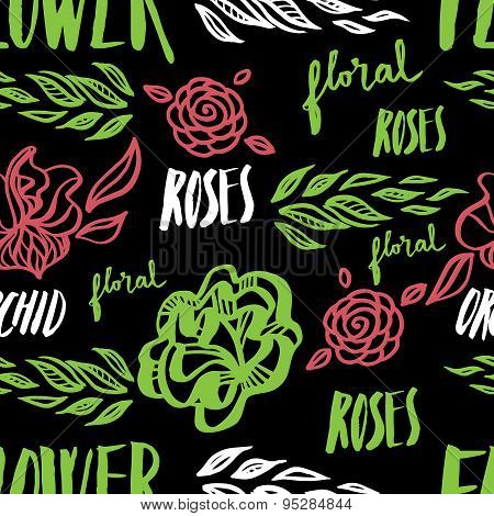 Seamless Vector Floral Pattern