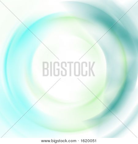 Fond vert et bleu cercle