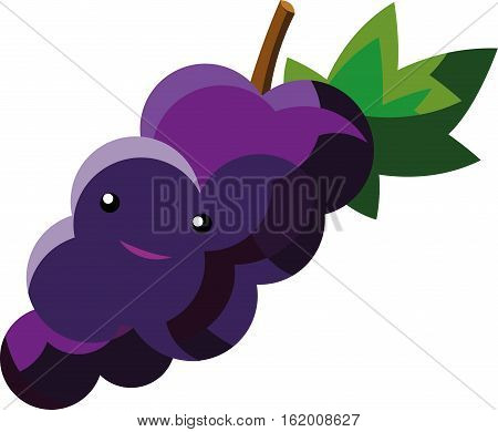 Cartoon grapes that can be used in various templates