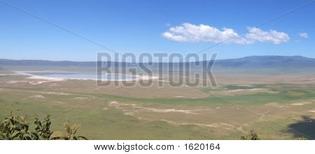 Ngorongoro Crater, Serengeti Park, Tanzania, Panorama