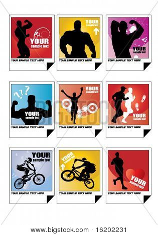 Ilustração do vetor de esporte
