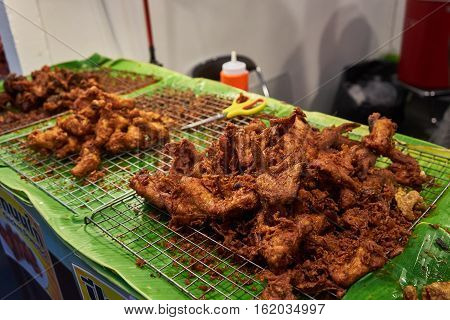 this image is Fried Chicken in thailand