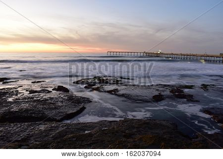 Winter Sunset In San Diego