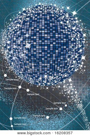 Party Grunge hintergrund