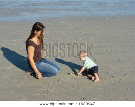 Mor & søn