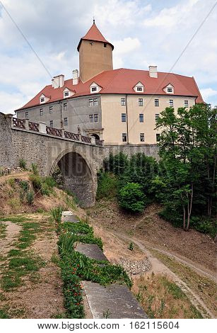 old castle Veveri, Moravia, Czech Republic, Europe