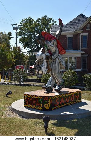 CHATTANOOGA, TN - OCT 5: Bluff View Arts District in Chattanooga, Tennessee, as seen on Oct 5, 2016.  Bluff View Art District is a historic neighborhood filled with restaurants, a coffee house, art gallery, historic Bed & Breakfast, and plenty of gardens,