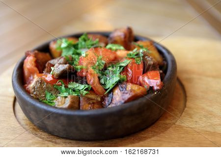 Roasted Meat With Vegetables