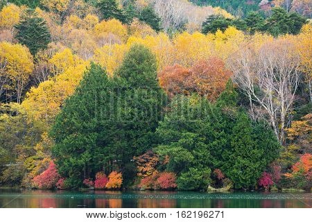 Yuno Lake in Nikko Japan