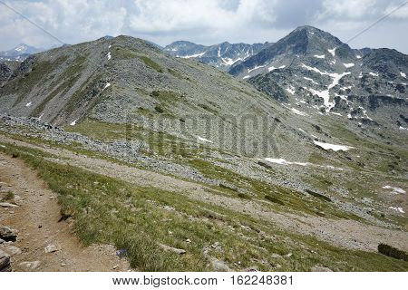 Amazing Landscape of Muratov and Hvoynati peaks, Pirin Mountain, Bulgaria