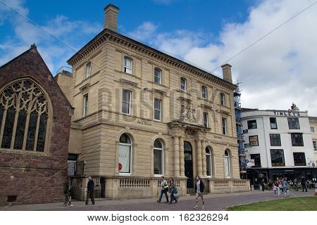 EXETER UK 11 July 2016: building City Bank Jack Wills. Exeter. Devon. UK