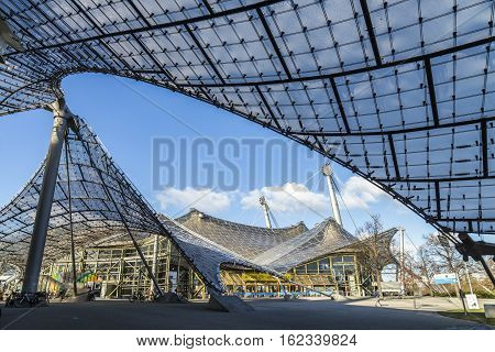 Roof Of The Stadium Of The Olympiapark