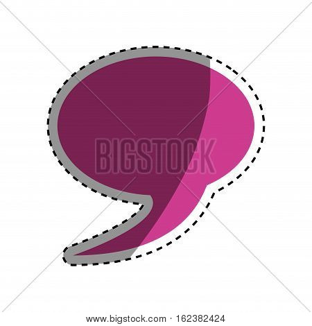 Bubble comic speakbox icon vector illustration graphic