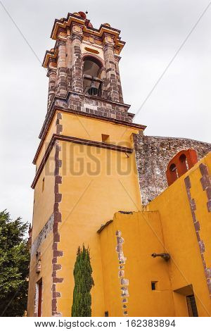 Steeple Convent Immaculate Conception The Nuns San Miguel de Allende Mexico. Convent of Immaculate Conception was created in 1754.