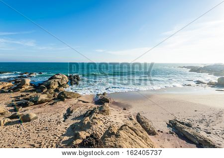 Indian Ocean coast in Kanyakumary the southernmost point of the Indian subcontinental Tamil Nadu India