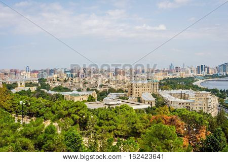 View Over Baku Downtown, Azerbaijan