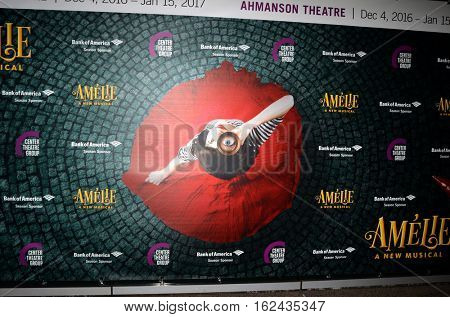 LOS ANGELES - DEC 16:  Amelie Poster at the 