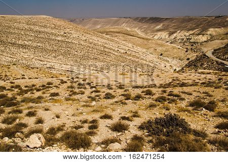 Photo of the Shobak surroundings area. Solitude and calm concept