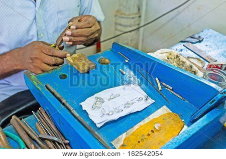 The Jeweler's Workplace