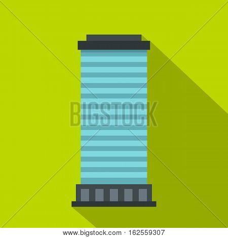 Column icon. Flat illustration of column vector icon for web