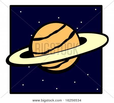 planet med ringar
