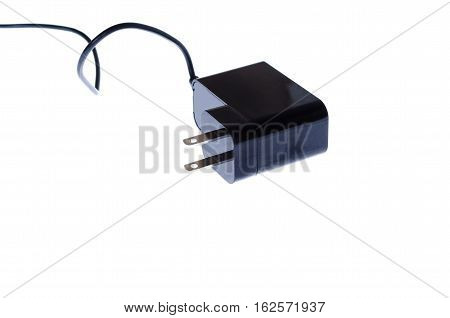Charger for tablet on a white background