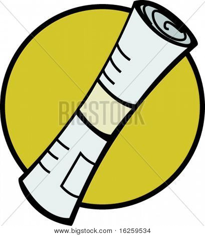 Zeitung roll