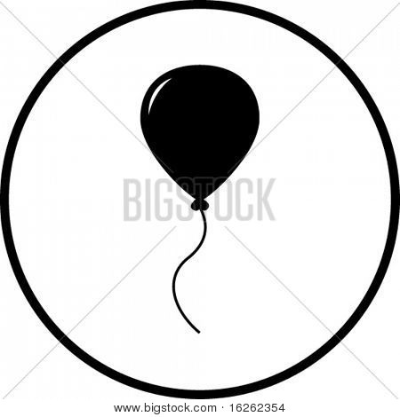 Balloon Symbol Vector & Photo (Free Trial) | Bigstock