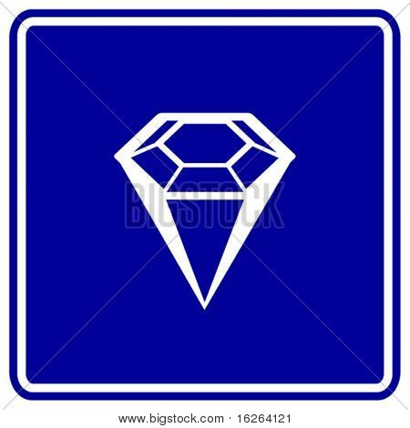 Diamant-symbol