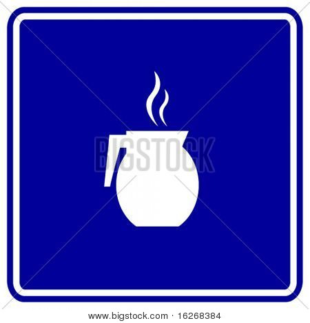 coffee jar sign