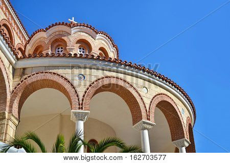 the Monastery of Saint Nectarios in Aegina island Greece