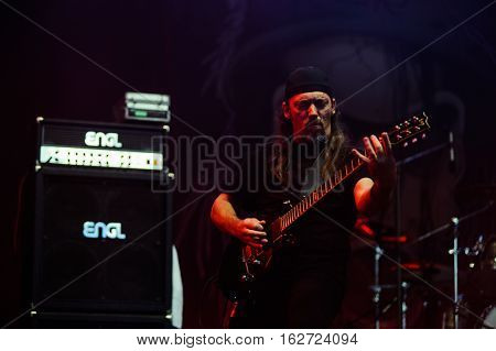 TOLMIN, SLOVENIA - JULY 25TH: AMERICAN THRASH METAL BAND SACRED REICH PERFORMING AT METALDAYS FESTIVAL ON JULY 25TH, 2016 IN TOLMIN, SLOVENIA