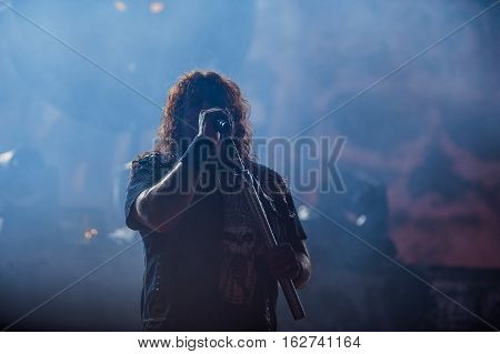 TOLMIN, SLOVENIA - JULY 25TH: AMERICAN THRASH METAL BAND TESTAMENT PERFORMING AT METALDAYS FESTIVAL ON JULY 25TH, 2016 IN TOLMIN, SLOVENIA