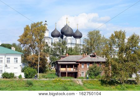 Church of St. Nicholas in Vladychnaya Sloboda in Vologda Russia.
