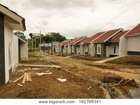 intermediate real estate project photo taken in Bogor Indonesia java